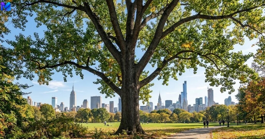 A Mature Eastern Cottonwood Tree
