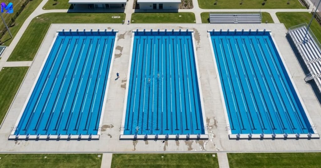 Three Olympic Swimming Pools